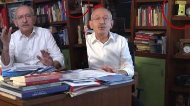 Kılıçdaroğlu'ndan takiye siyaseti! Kitaplığındaki Atatürk biblosu gitti, Kâbe maketi geldi