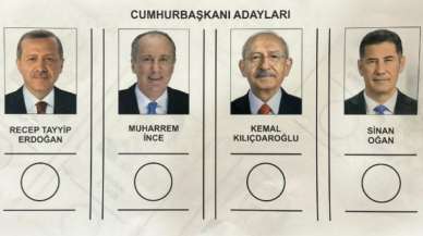 YSK, Cumhurbaşkanlığı seçimleri oy pusulasını onayladı