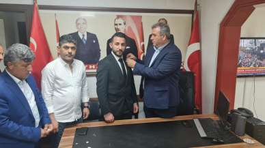 Futbolcu Tekin İncebaldır MHP’ye katıldı!