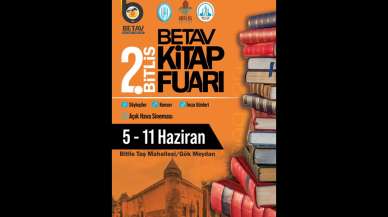 2. Bitlis Kitap Fuarı 5 Haziran’da başlıyor!