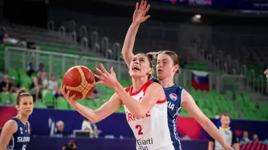 Türkiye - Slovakya: 66-80 | Potanın Perileri'nden EuroBasket'e veda!