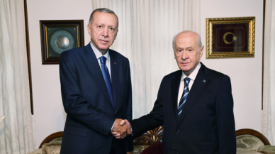 Cumhurbaşkanı Erdoğan, MHP Lideri Devlet Bahçeli ile görüştü