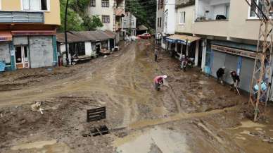 Giresun'da sel: Kayıp 1 kişi aranıyor