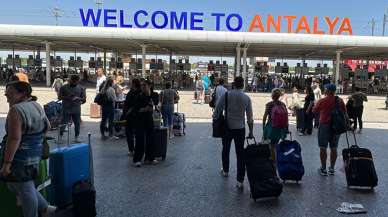 Antalya'ya turist akını: 6 milyonu aştı