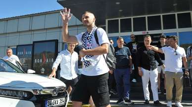 Beşiktaş'ın yeni transferi Ante Rebic İstanbul'da