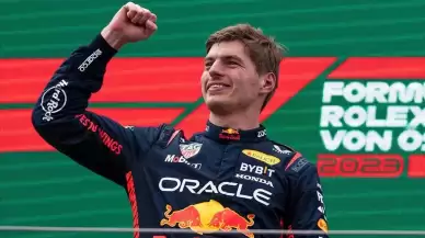 F1 Büyük Britanya Grand Prix'inde kazanan Max Verstappen