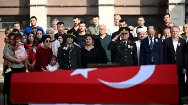 Şehit Mehmet Özler'in cenazesi memleketi Çankırı'ya uğurlandı