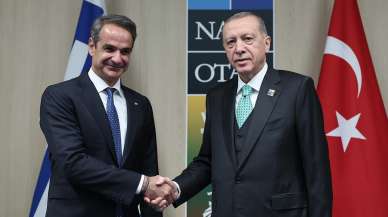 Yunan basınında dikkat Erdoğan ve Miçotakis görüşmesinde