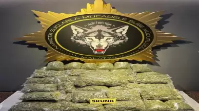 Malatya’da 3 kilo 600 gram skunk ele geçirildi