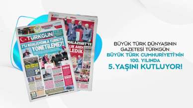 Türkgün Gazetesi 5 yaşında