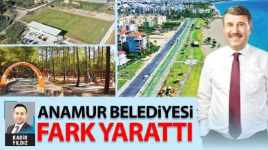 Anamur Belediyesi fark yarattı