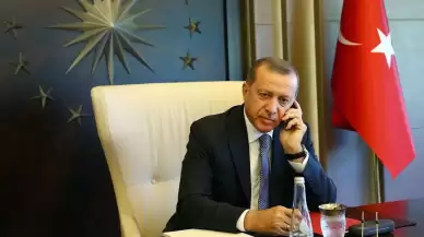 Cumhurbaşkanı Erdoğan'dan A Milli Futbol Takımı'na tebrik telefonu