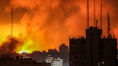 İsrail gece boyunca Gazze'yi bombaladı