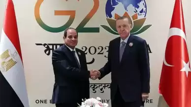 Sisi ile görüşen Cumhurbaşkanı Erdoğan'dan Batı'ya tepki