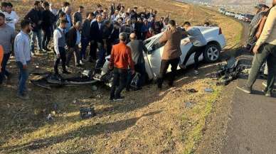 Mardin’de trafik kazası: 2’si ağır 6 yaralı