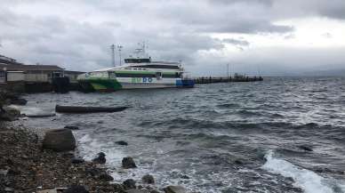 Bursa-İstanbul deniz otobüsü seferleri iptal edildi