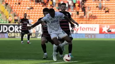 Gaziantep FK, deplasmanda kazandı! Alanyaspor galibiyete hasret