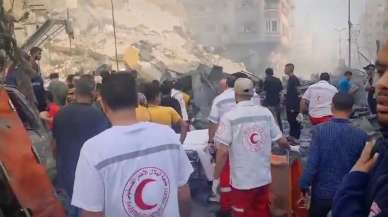 İsrail Gazze'de hastane çevresini vurdu
