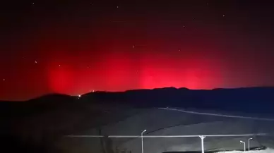 Norveç değil Türkiye! Kuzey ışıkları dün gece birçok kentimizde görsel şölen sundu