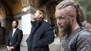 Vikings dizisinin "Kral Ragnar"ı İstanbul'da