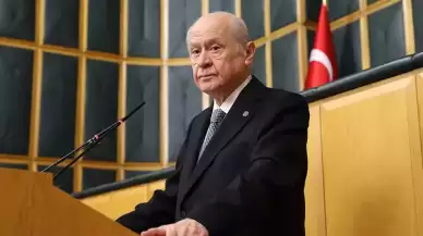 MHP lideri Devlet Bahçeli, TBMM'de gazetecilerin sorularını yanıtladı