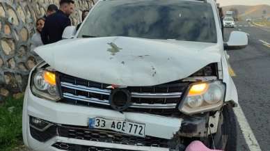 Mardin’de otomobiller çarpıştı: 3 yaralı