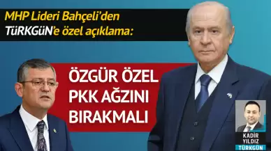 MHP Lideri Devlet Bahçeli: CHP’li Özel, PKK ağzına özenmeyi bırakmalı