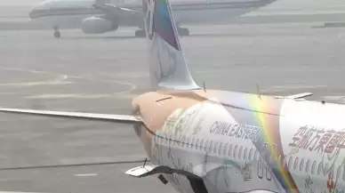 Çin'in A330-300 tipi uçağı acil iniş yaptı