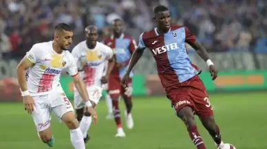 Kayserispor, Trabzonspor engelini tek golle aştı