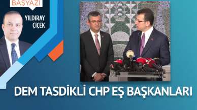 DEM tasdikli CHP Eş Başkanları