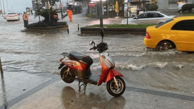 Çanakkale'de fırtına: Valilikten motokurye kararı