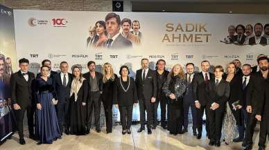 TRT ortak yapımı "Sadık Ahmet" filminin galası yapıldı