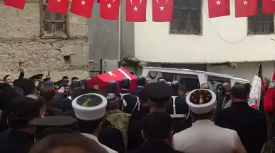 Adıyaman'da şehit olan Jandarma Uzman Çavuş Ahmet Tuğay son yolculuğuna uğurlandı