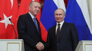 Cumhurbaşkanı Erdoğan, Putin ile görüştü