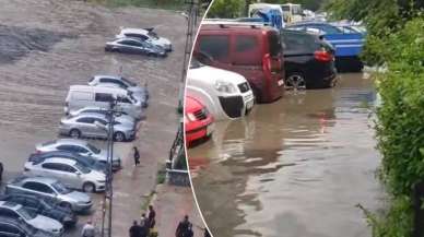Ankara'da yollar göle döndü! Meteoroloji saat verdi