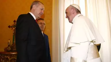 Cumhurbaşkanı Erdoğan'dan Papa Fransuva'ya Filistin mektubu!