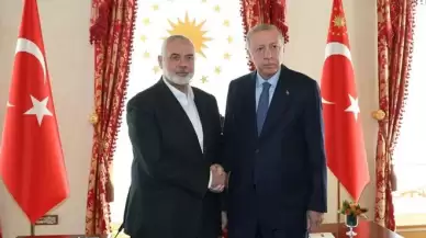 Cumhurbaşkanı Erdoğan ile Hamas Siyasi Büro Başkanı Heniyye görüşmesi başladı