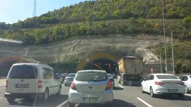 Kuzey Marmara Otoyolu'nda meydana gelen kaza trafiği felç etti