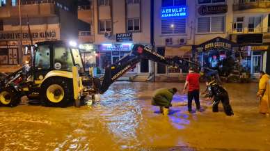 Osmaniye'de sağanak, hayatı olumsuz etkiledi