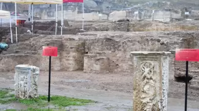 Antik kentte künk sistemleri ve kilise kalıntısına rastlandı