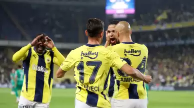 Fenerbahçe evinde golcüleriyle güldü