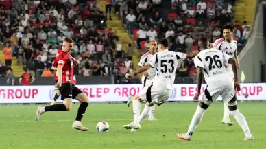 Gaziantep FK, Beşiktaş karşısında 1 puanı uzatmalarda aldı