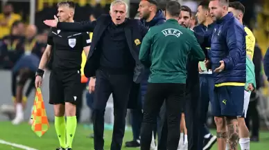 Jose Mourinho'ya kırmızı kart!