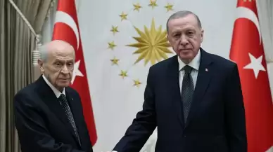 Cumhurbaşkanı Erdoğan ve MHP lideri Bahçeli bir araya geldi