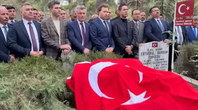 Ülkücü Şehit Önkuzu, mezarı başında anıldı