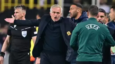 Mourinho'ya UEFA'dan 1 maç men!