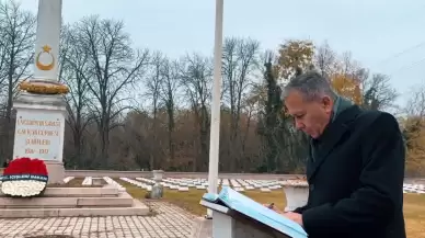 Bakan Yerlikaya'dan Galiçya Türk Şehitliği'ne ziyaret!