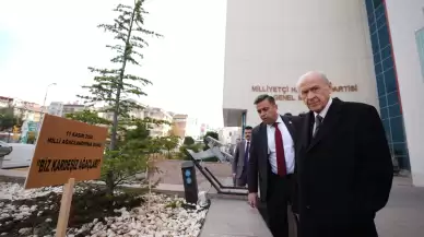 MHP Lideri Devlet Bahçeli “Biz Kardeşiz Ağaçları”nı anlattı: Her birinin farklı anlamı var