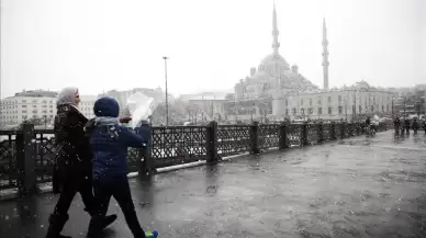 Meteoroloji’den Marmara'ya kar uyarısı!