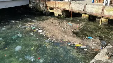 İstanbul boğazında korkunç tablo... Çöpler sahile vurdu!